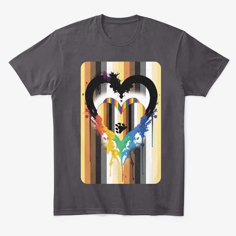 Gay Bear Pride Heart