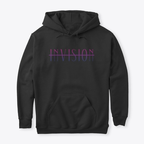 In Vision  Black T-Shirt Front