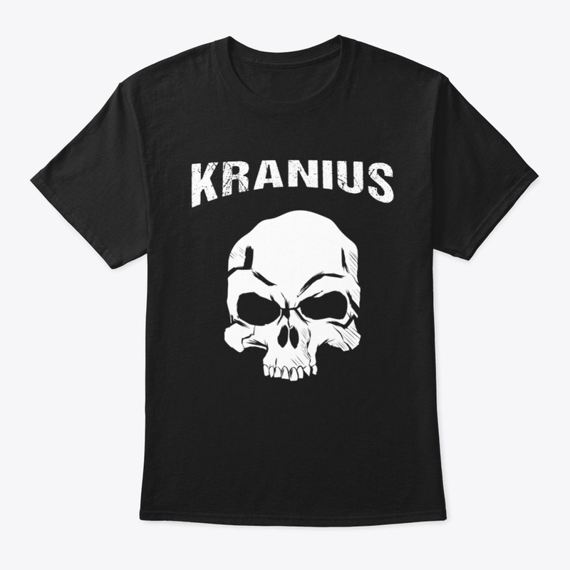 KRANIUS Skully Classic Black T-Shirt