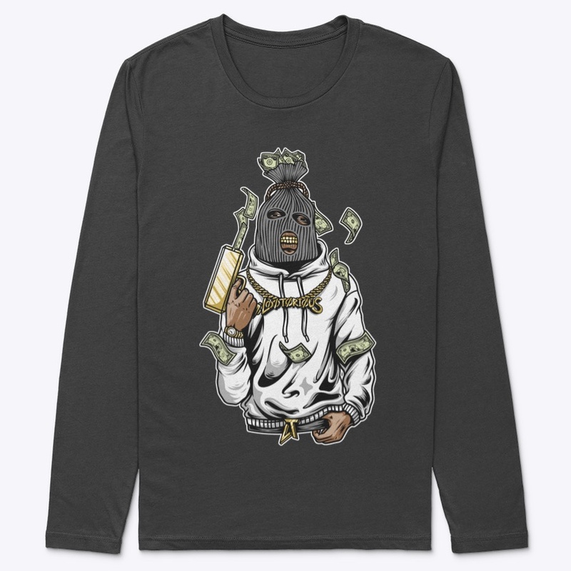 Bag Man White Hoodie