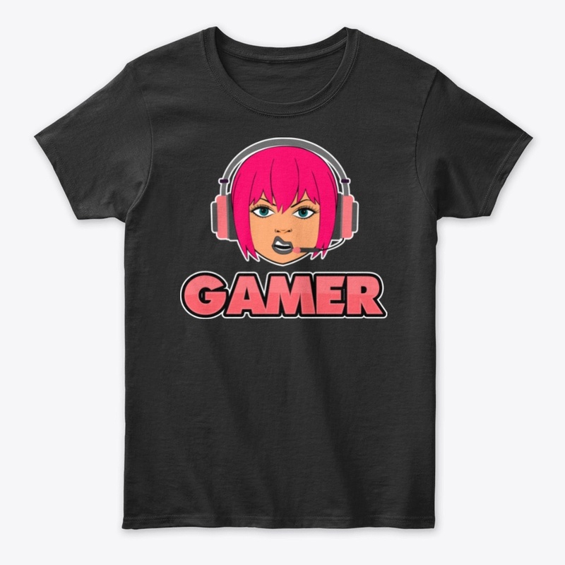 Pink Gamer Girl 