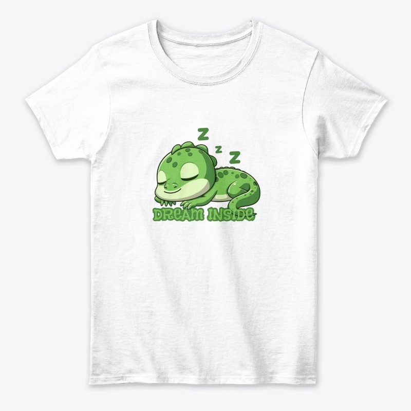 dream inside - sleeping dinosaur