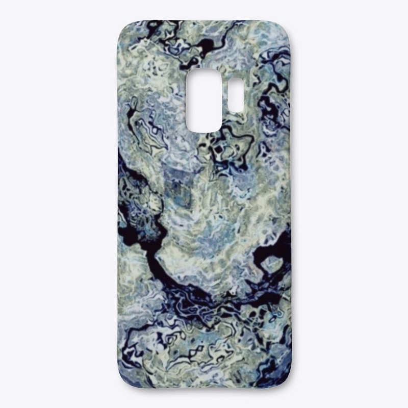 Angry Ocean Marble Print