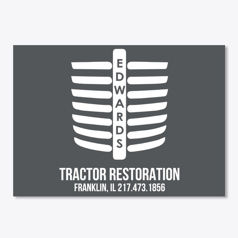 Edwards Tractor Restoration - Sticker