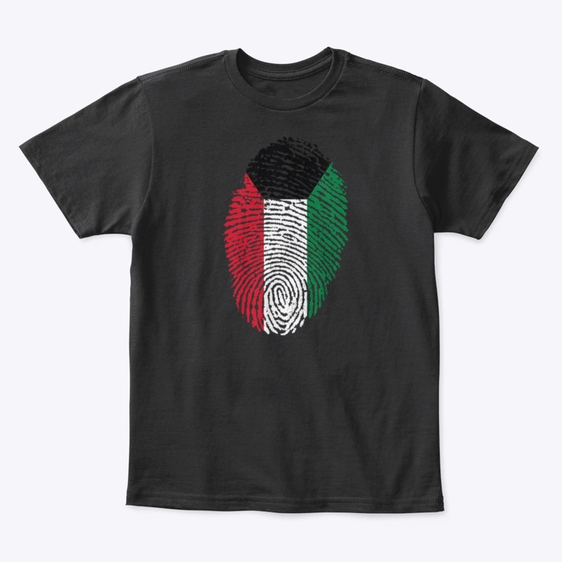 Kuwait fingerprint Tshirt