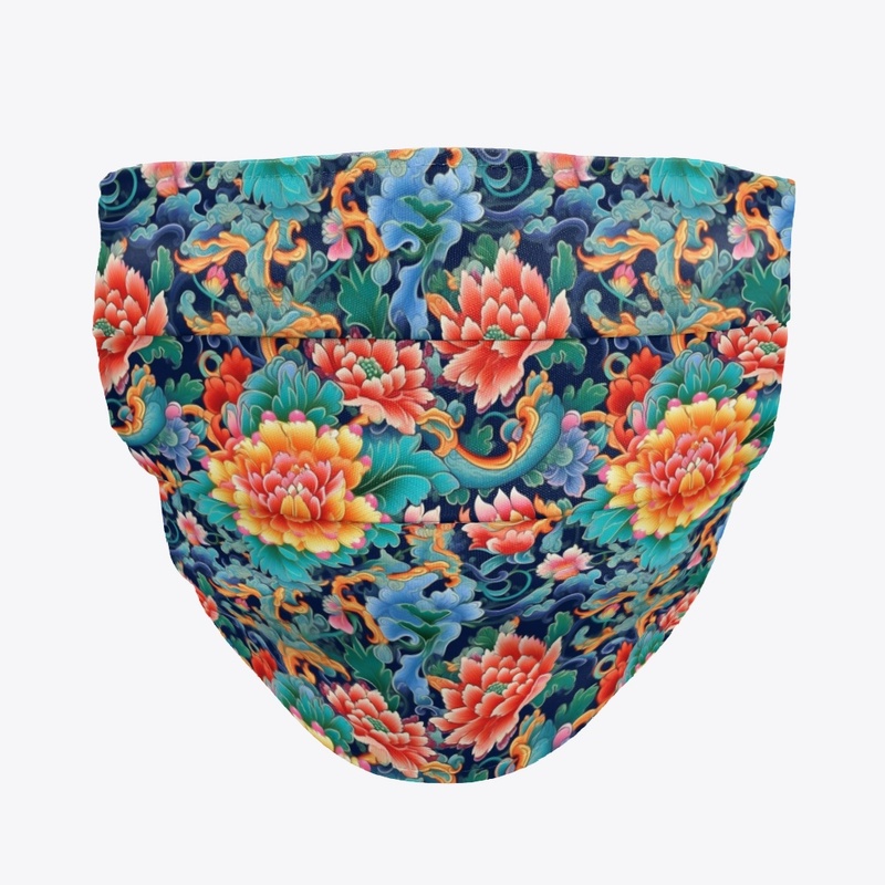 Floral Chinese Intricate pattern