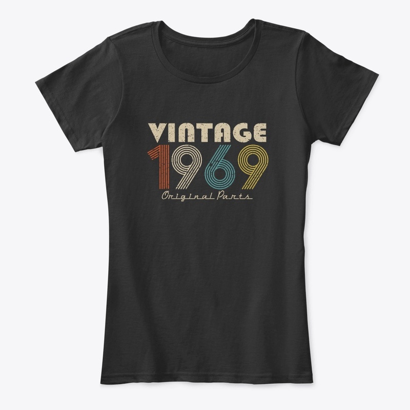 Vintage Original 1969 Birthday T-Shirts