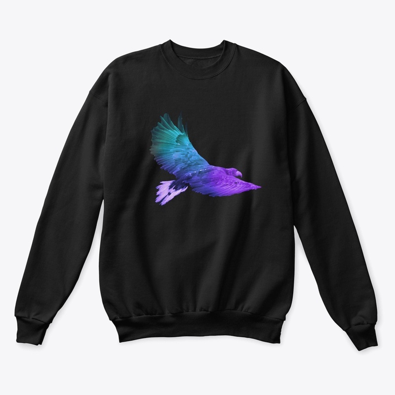 Cool eagle colorful design 