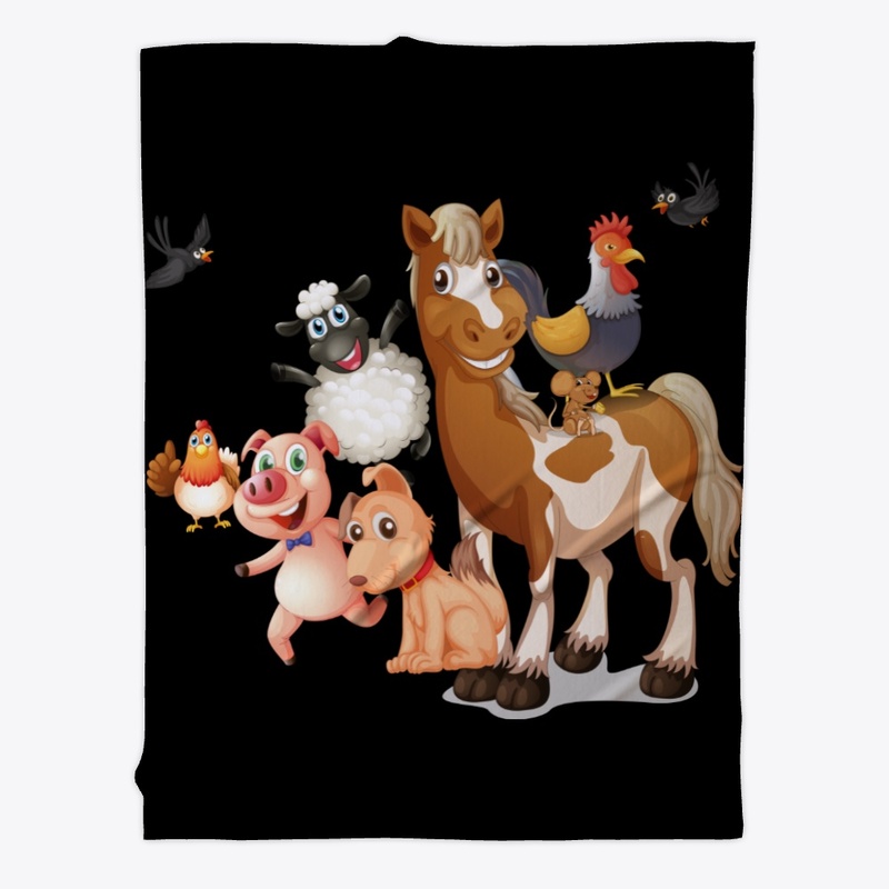 Cute farm animals