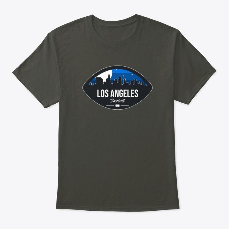 Los Angeles R Football Skyline Badge