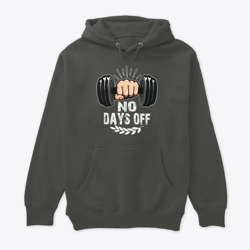 No Days Off Fitness Tee-rrific Tees