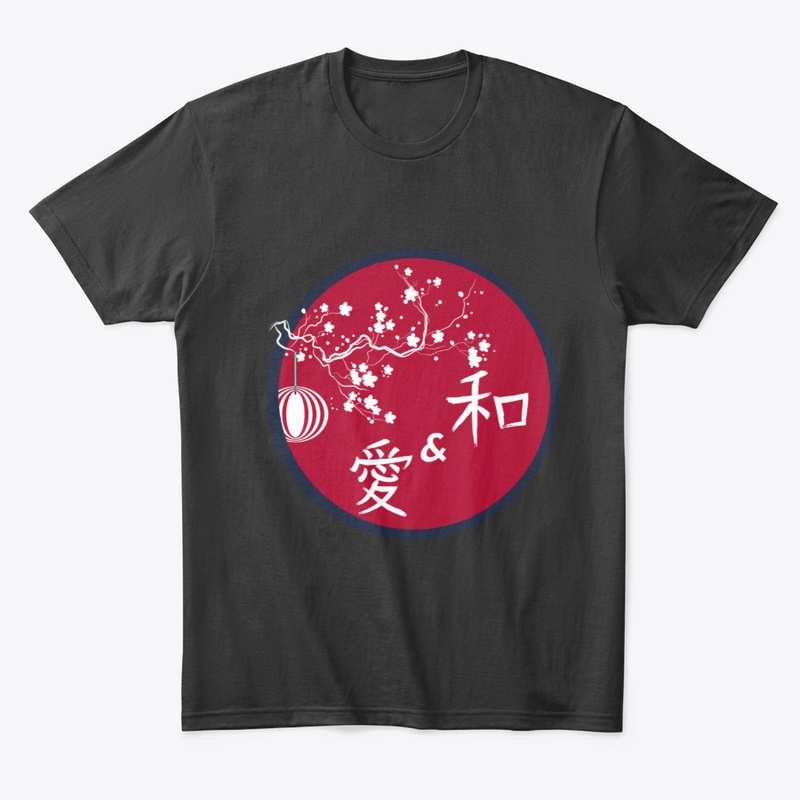 Japanese's Pease - hooded t shirt