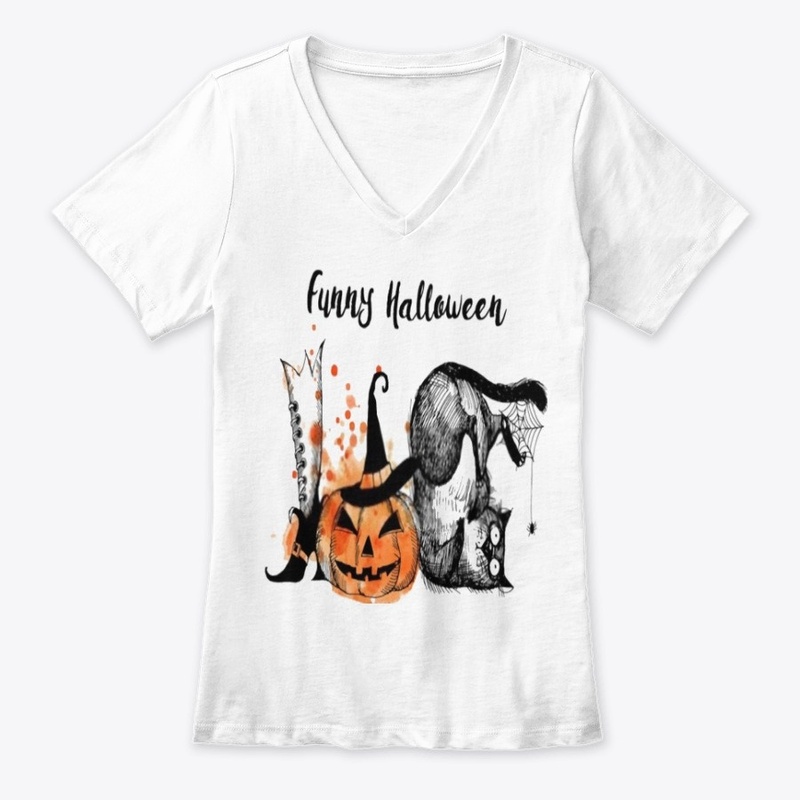Cat funny halloween Shirt