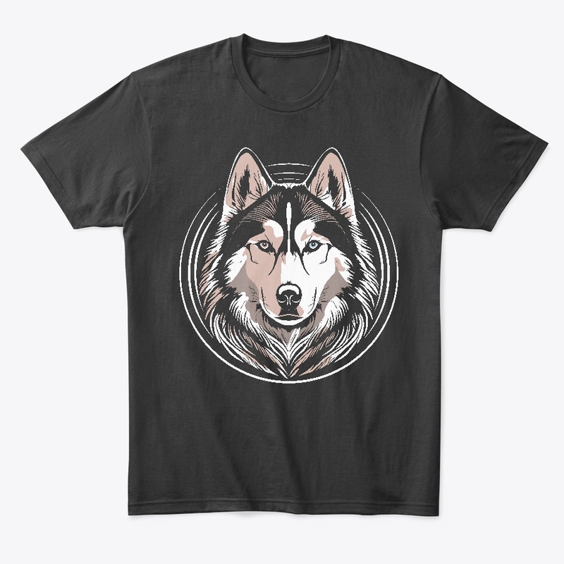 beautiful bi-eyed Siberian Husky Dog