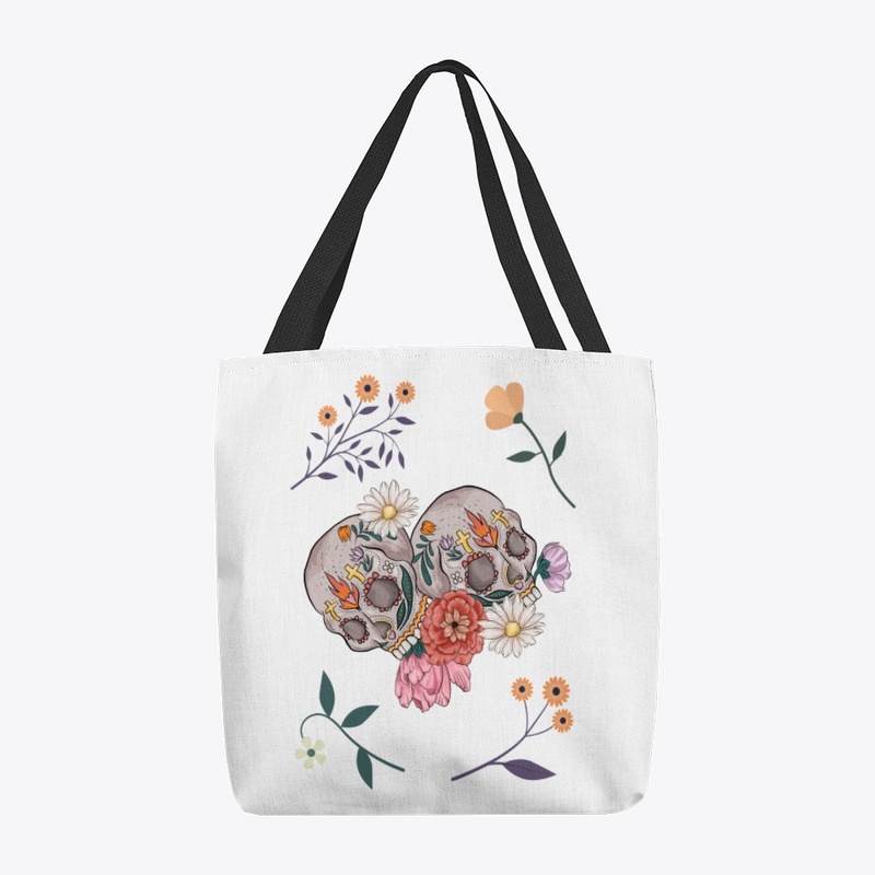 Flower skull