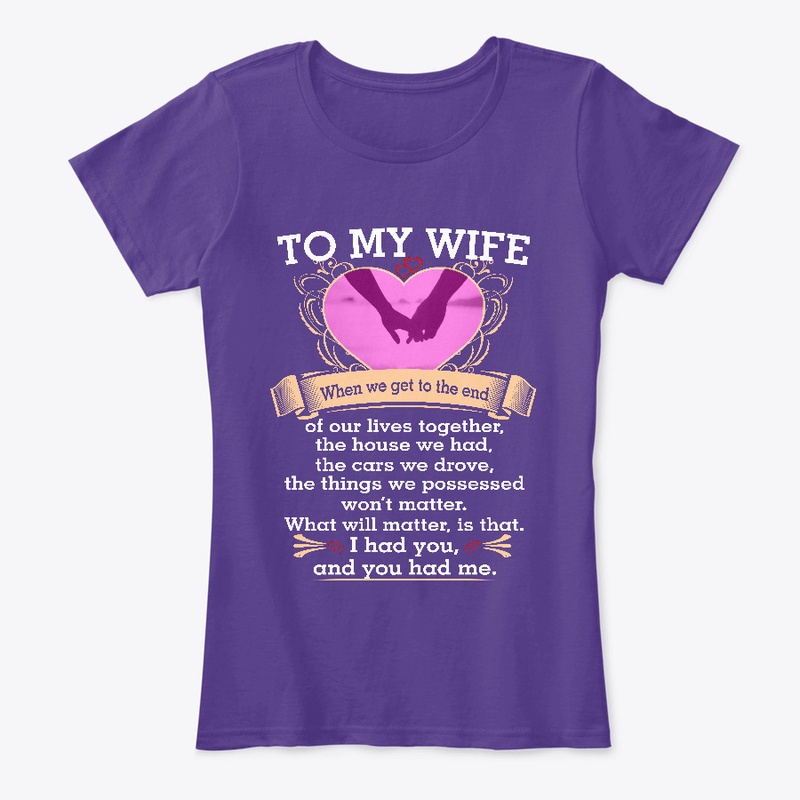 To my wife