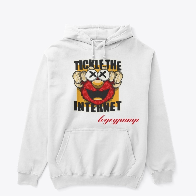 Tickle The Internet White Hoodie