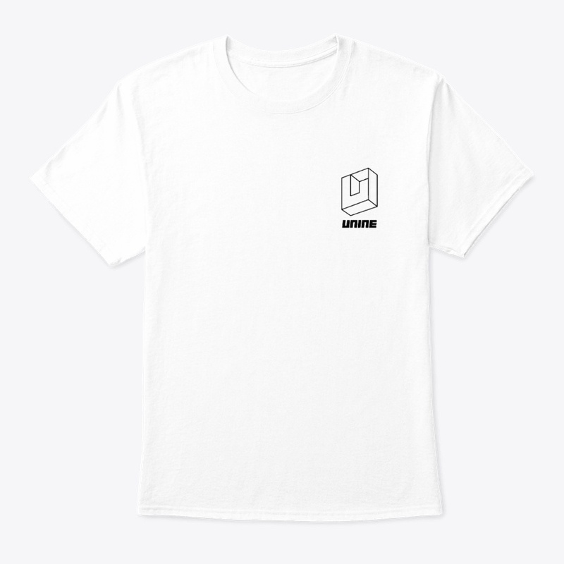 UNINE Black Logo Tee