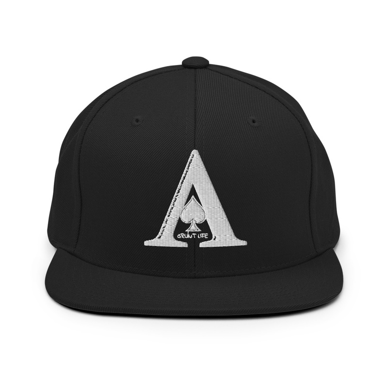 Ace of Spades Grunt Life - Snapback | Yupoong 6089M - Snapback | Yupoong 6089M - Snapback | Yupoong 6089M - Snapback | Yupoong 6089M