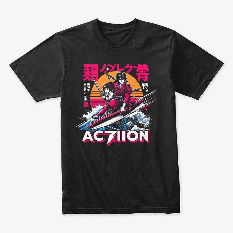 Samurai Action Tee