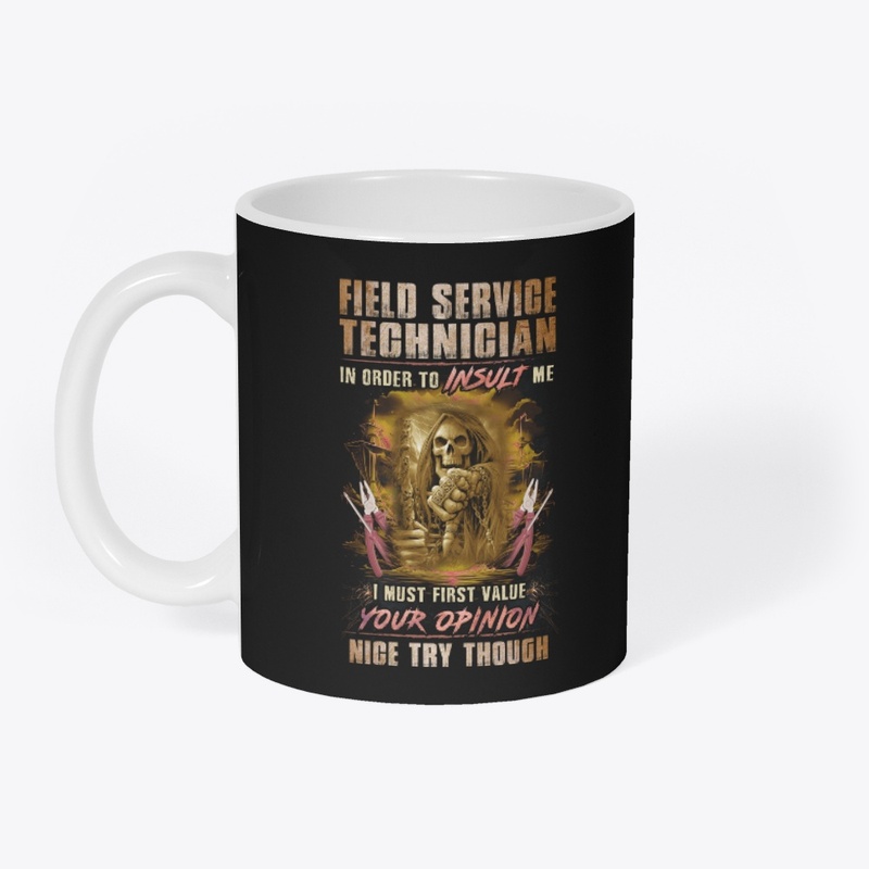 Tough Field Service Technician Hoodie