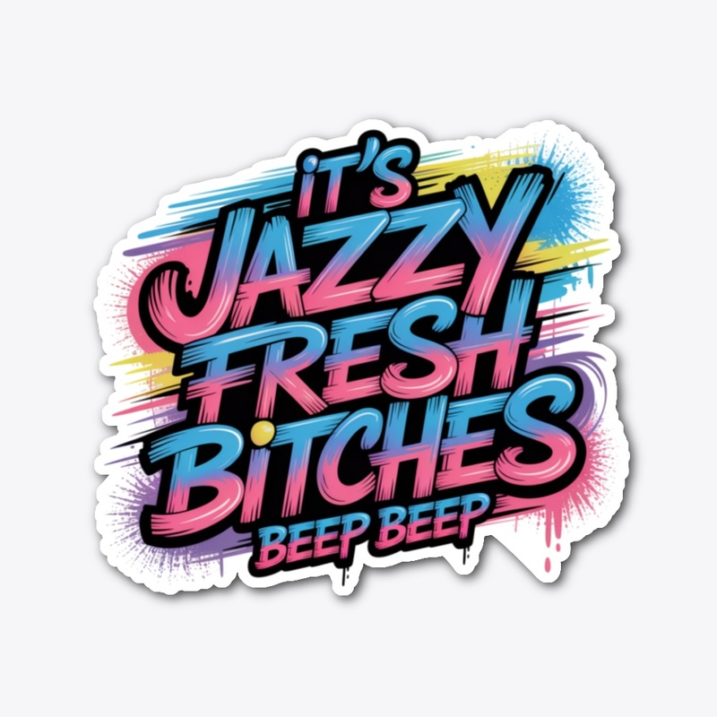 Jazzys bumper sticker