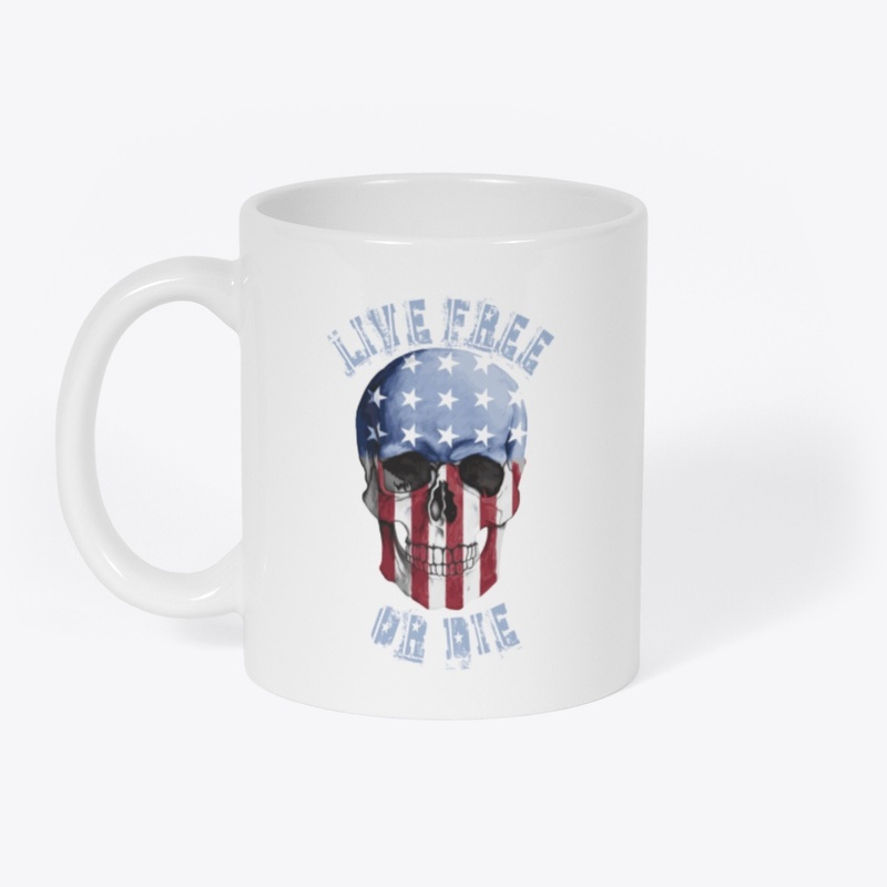 Live Free Or Die Drinkware 