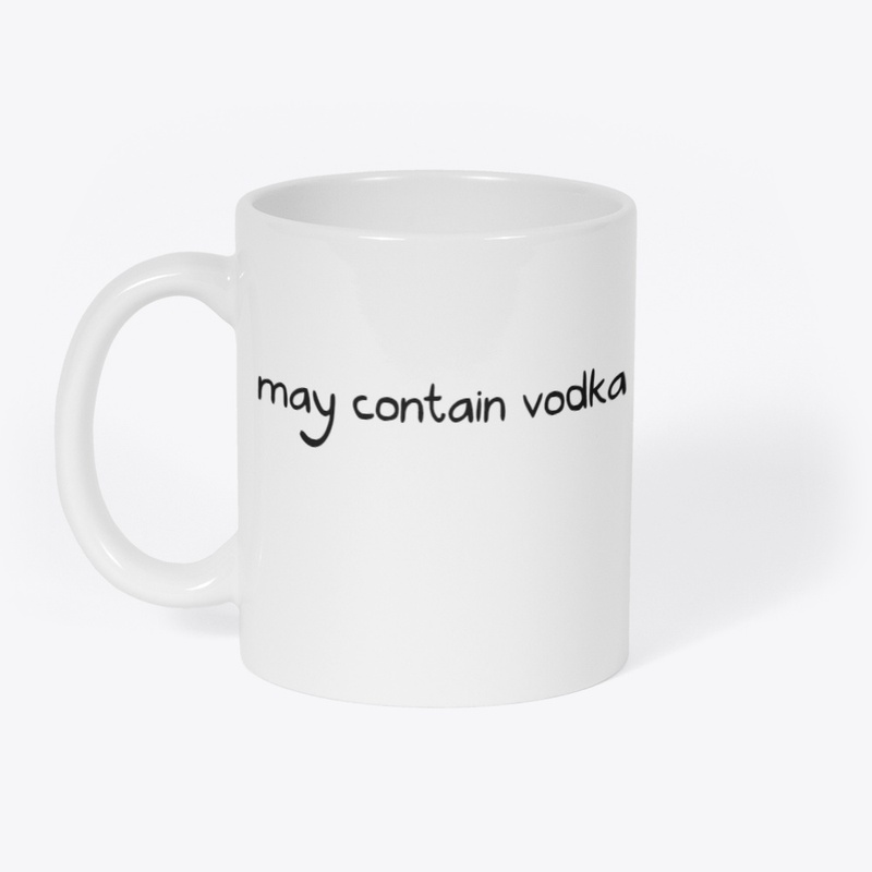 may contain vodka