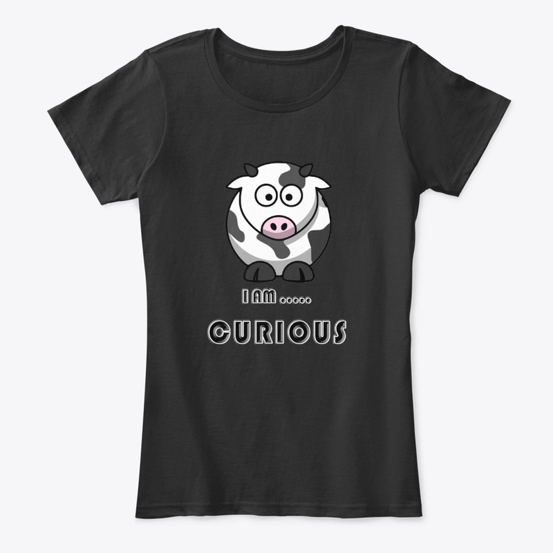 I am curious -Cute pig
