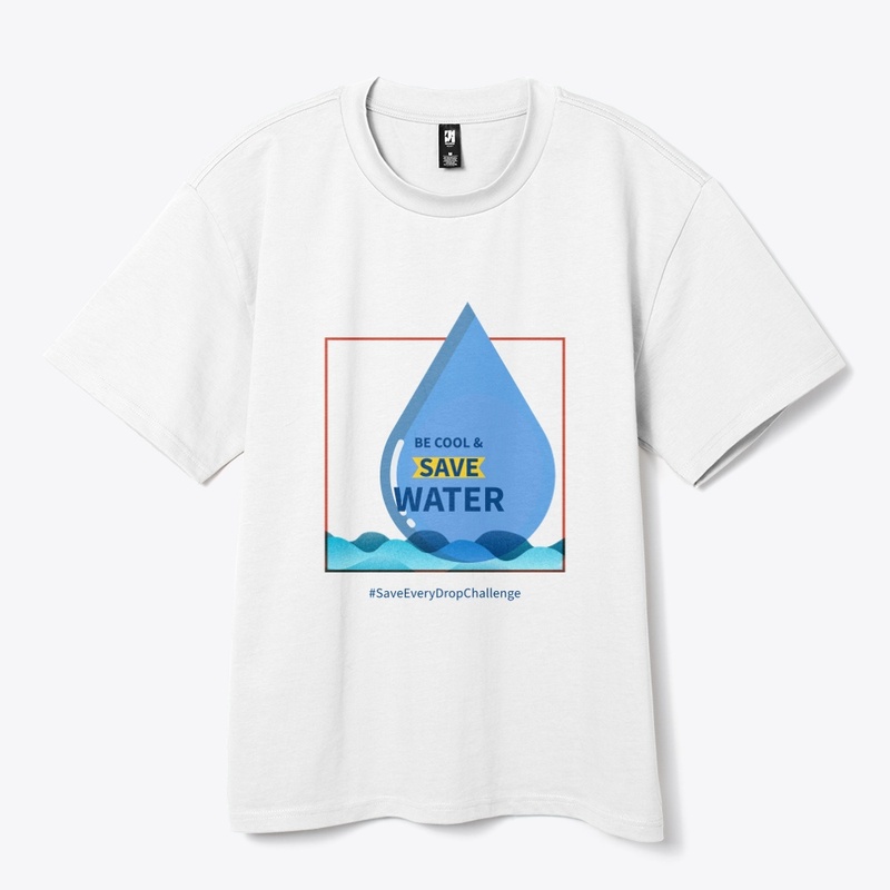 T Shirt Save water be cool