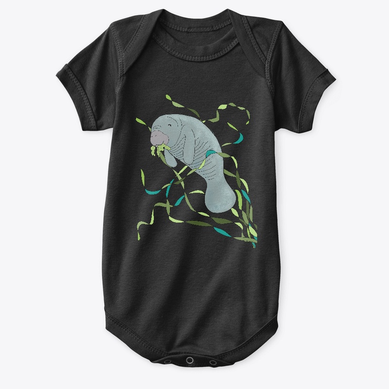 Happy Manatee (Trichechus manatus)