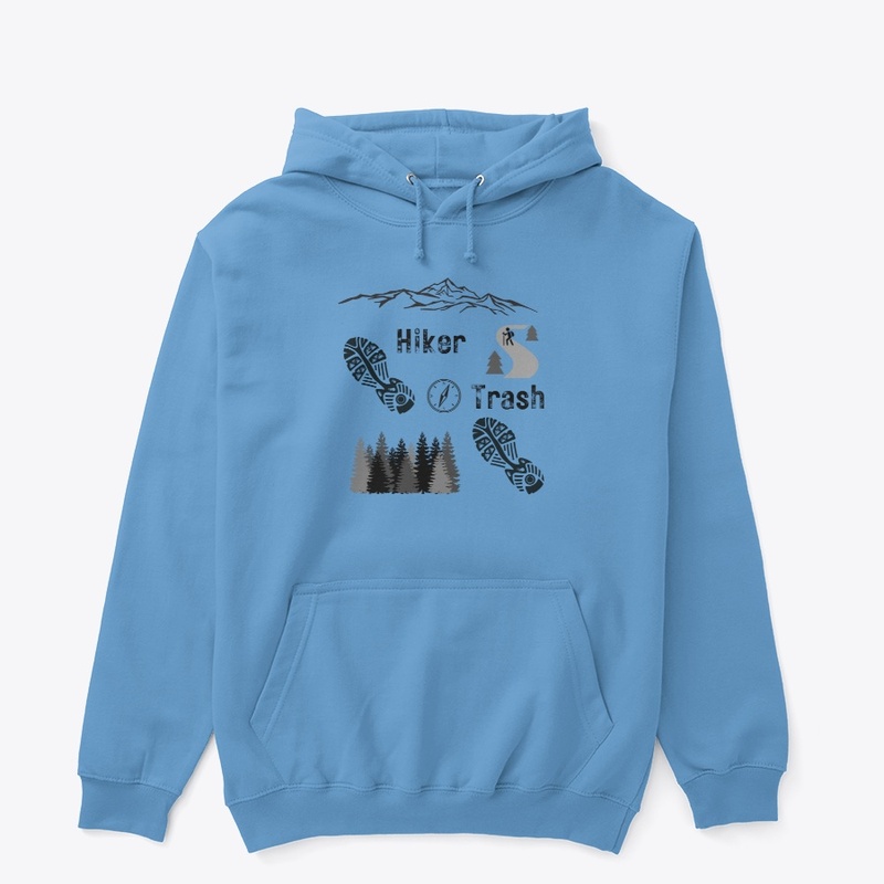 Mens Boot Prints Hiker Trash