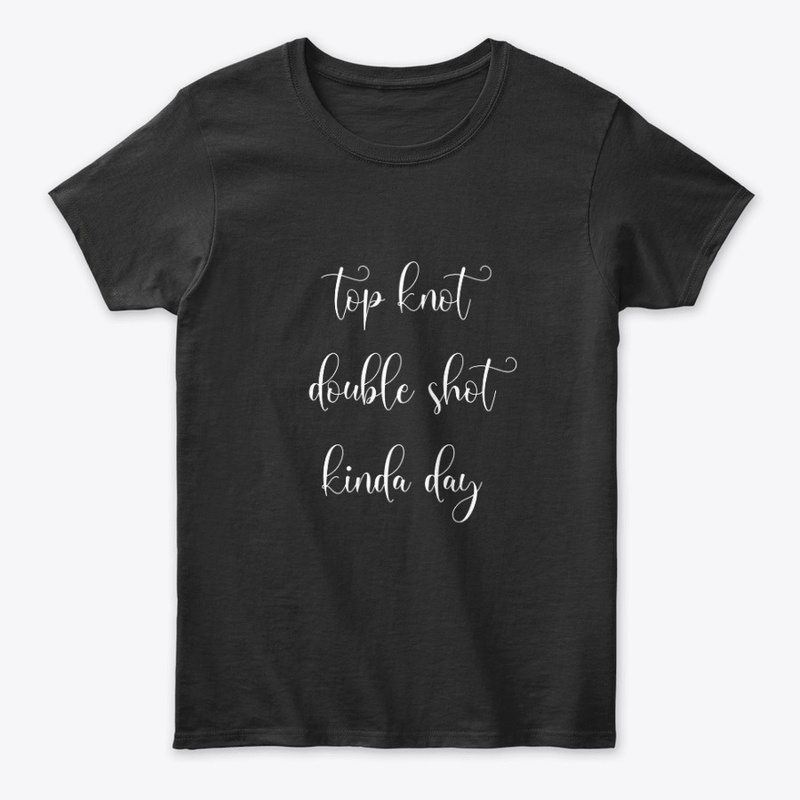 Top knot Double Shot Women Shirt