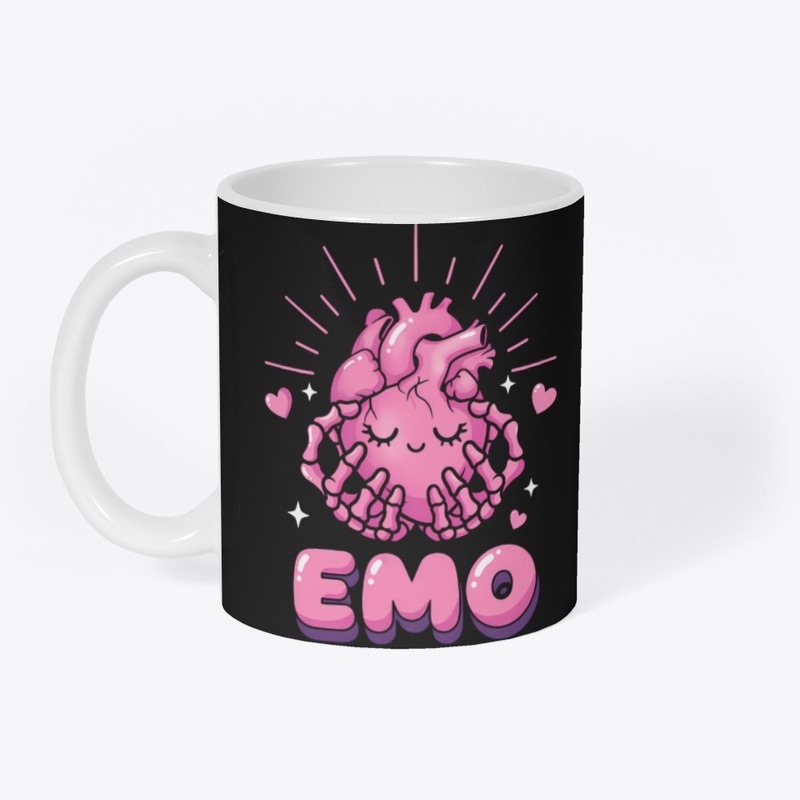 Emo Skeletal Heart