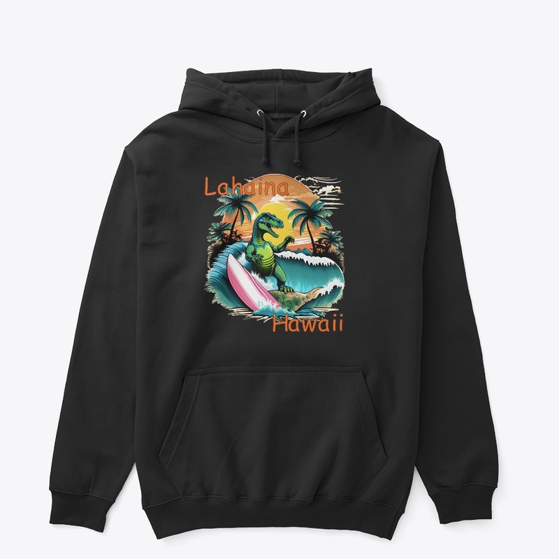 Surfing Dino Lahaina