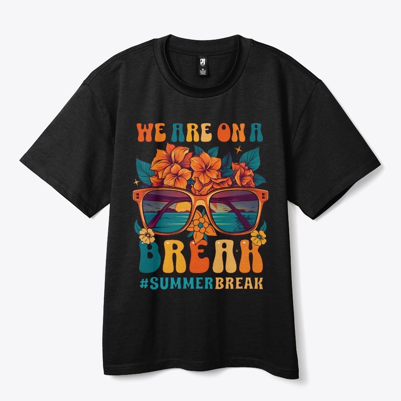 Summer Beach Vibes Sunglasses Tee Design