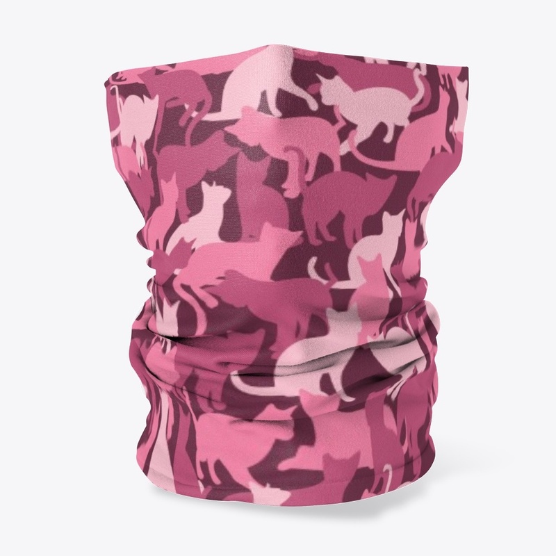 Cat Camo Pattern Pink