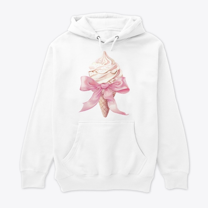 Pink Bow with Vilina Ice Cream