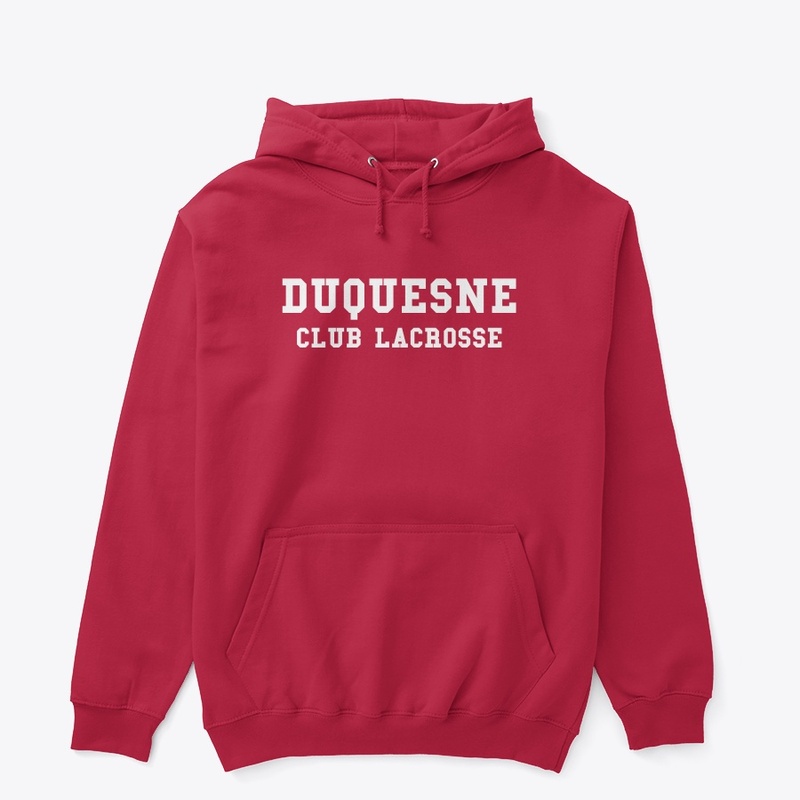 Club Lax Red Hoodie