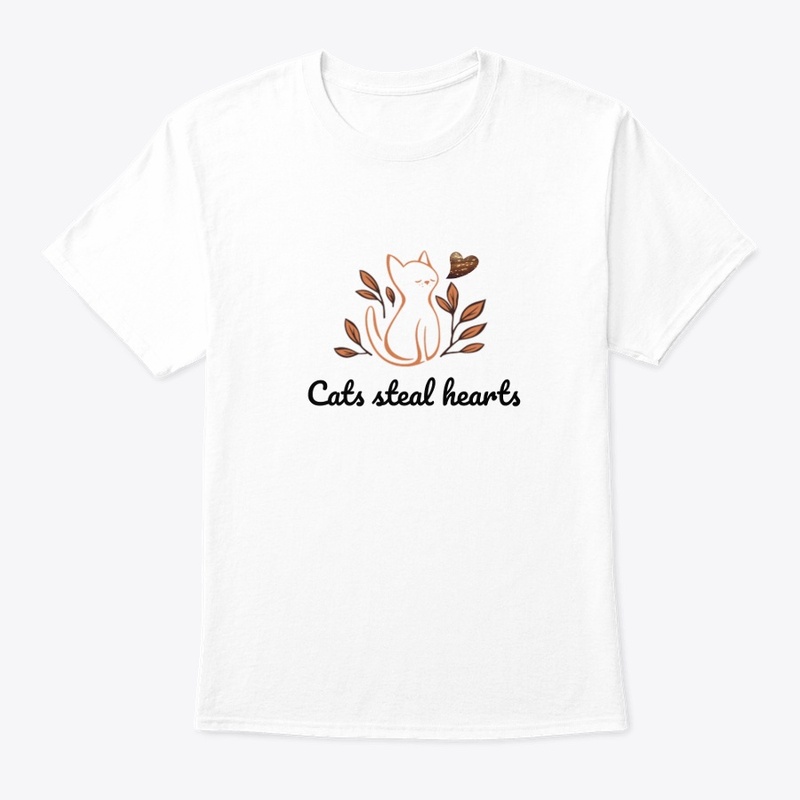 cats steal hearts design