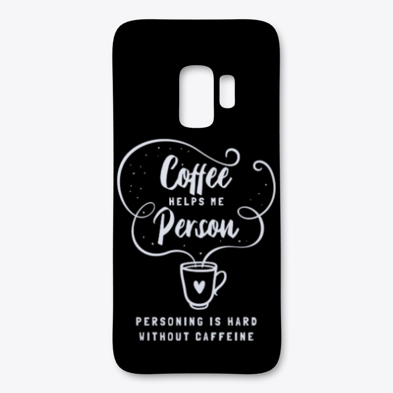 Personing Hard Without Coffee Funny Gift
