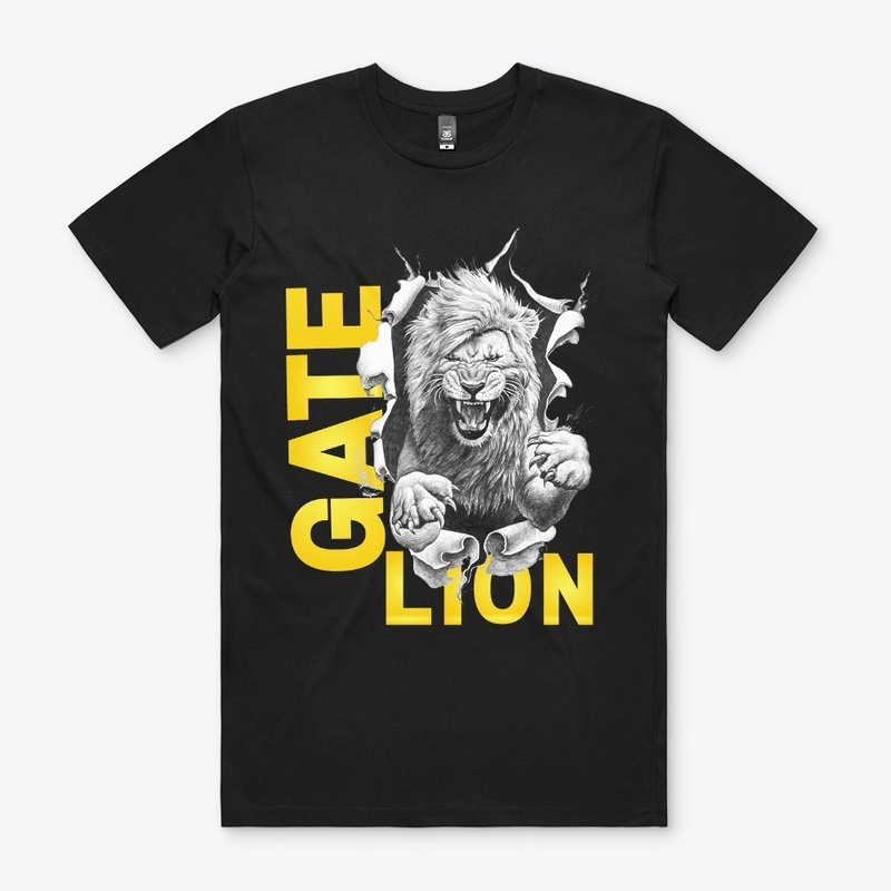 YELLOW GRADIENT LION