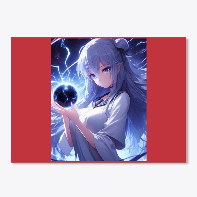 Electric Enigma: Anime Girl