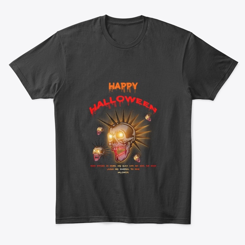 Hallowween spooky t-shirt