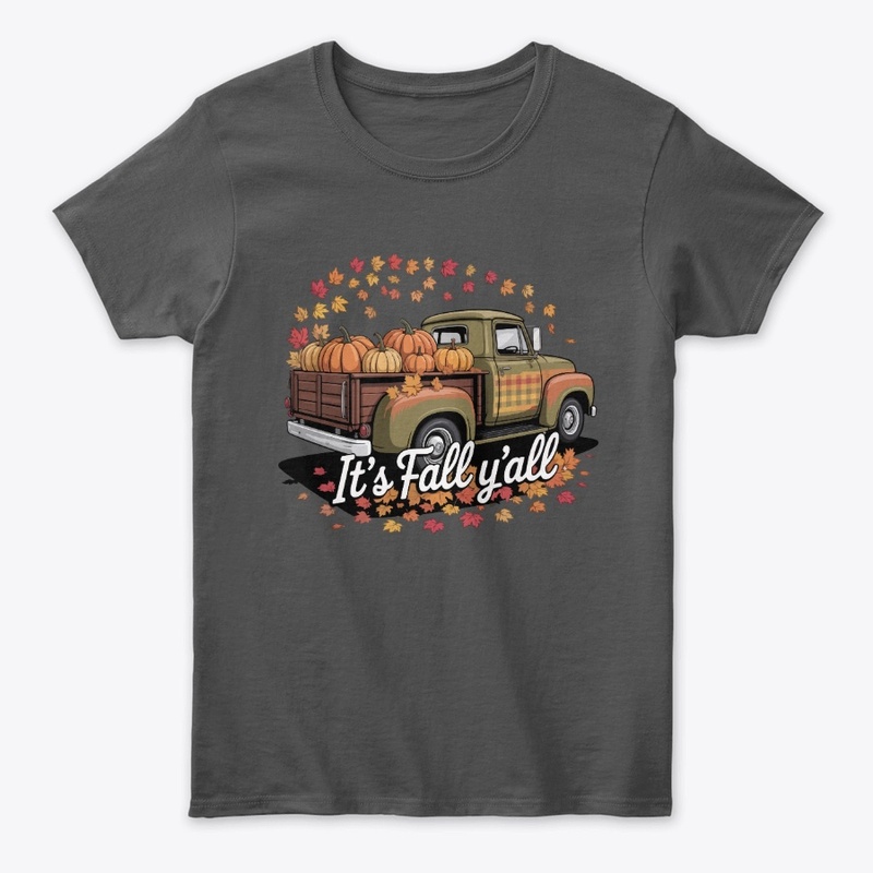 Fall Y'all Pumpkin Truck Graphic Tee