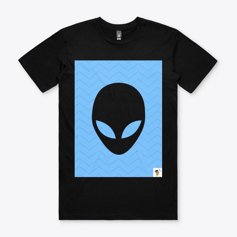 Blue Striped Alien