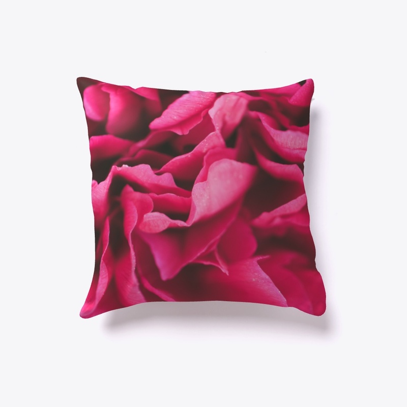Abstract Pink Rose Pattern