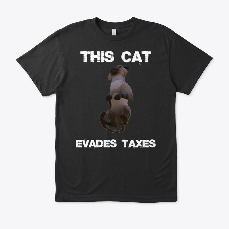 This cat evades taxes