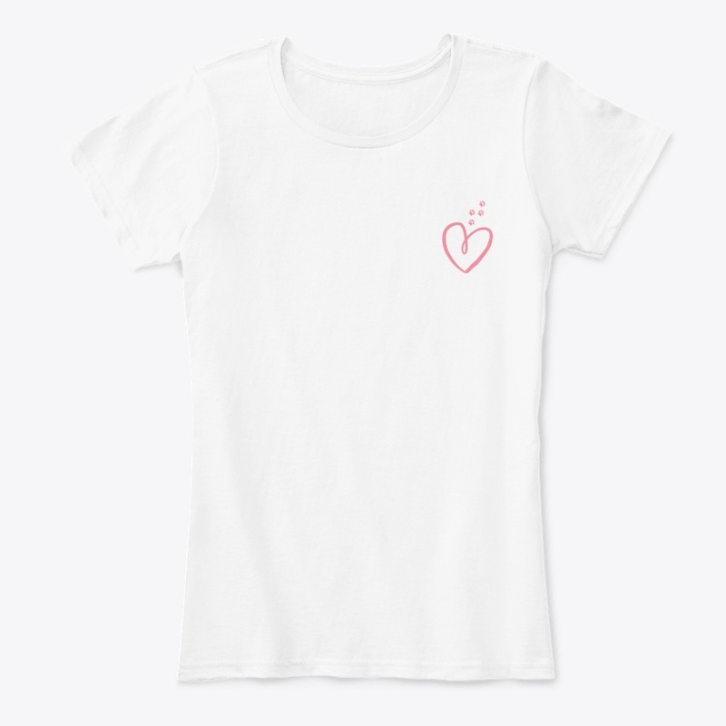 Dog T-shirt: Heart Paw