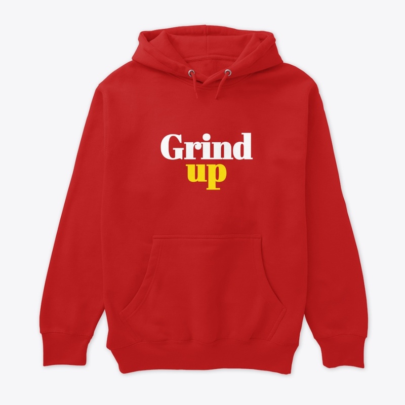 Grind Up– Motivational Typography Design
